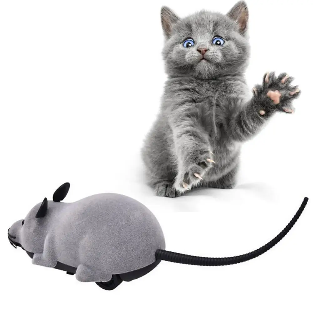 Four-channel Remote Control Mouse Pet Cat Toy Wireless Remote Control Electric Mouse Simulated Mouse Cat Kitten Playing Toys
Four-channel Remote Control Mouse Pet Cat Toy Wireless Remote Control Electric Mouse Simulated Mouse Cat Kitten Playing Toys