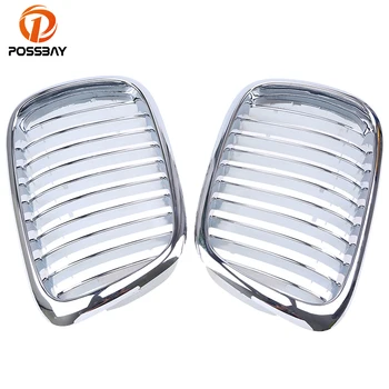 POSSBAY Plating Chrome Front Hood Kidney Grill Grille for BMW 5-Series E39 535i/540i/540iP/M5 Touring 1997-2004 Car Styling
POSSBAY Plating Chrome Front Hood Kidney Grill Grille for BMW 5-Series E39 535i/540i/540iP/M5 Touring 1997-2004 Car Styling