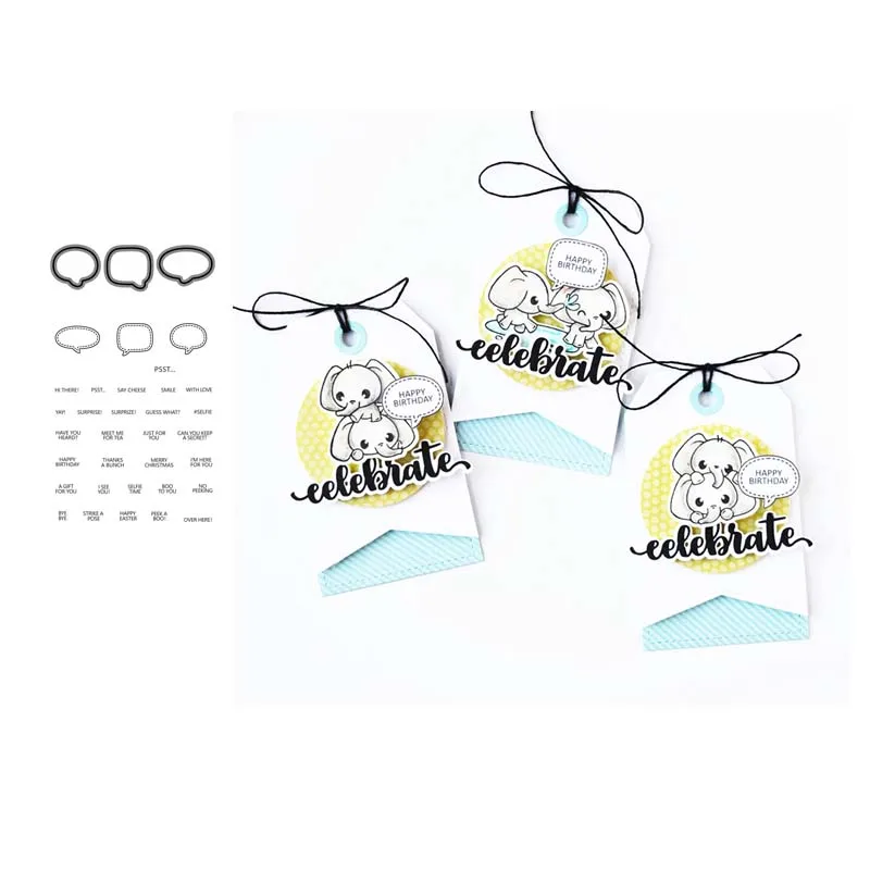 Dialog Metal Cutting Dies and clear stamps Stencils for DIY Scrapbook Photo Album Paper Card Decorative Embossing
Dialog Metal Cutting Dies and clear stamps Stencils for DIY Scrapbook Photo Album Paper Card Decorative Embossing