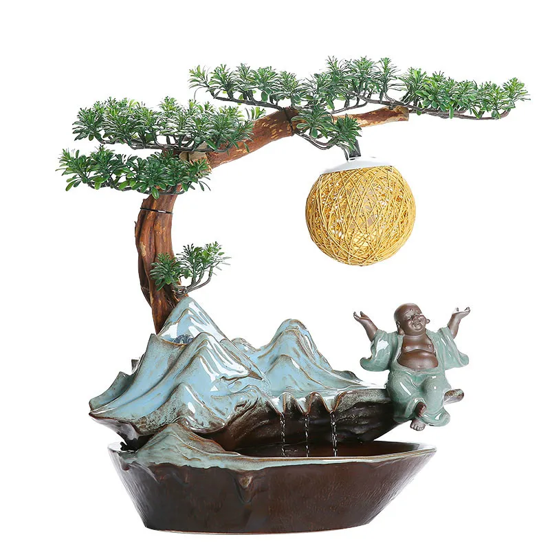 Creative New Chinese Style Living Room and Home Decorations Office Entrance Feng Shui Fortune Decorative Water Landscape Desktop
Creative New Chinese Style Living Room and Home Decorations Office Entrance Feng Shui Fortune Decorative Water Landscape Desktop