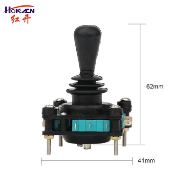 5A 240V Joystick Switch 4NO 4NC Momentary 2 4 position 360 Degree Spring Return 2.5mm Fixing Thread Cross Monolever Switch
5A 240V Joystick Switch 4NO 4NC Momentary 2 4 position 360 Degree Spring Return 2.5mm Fixing Thread Cross Monolever Switch