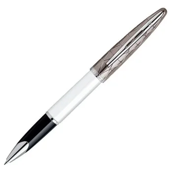 Ручка-роллер Waterman Carene Contemporary White ST, толщина линии F, серебро
Ручка-роллер Waterman Carene Contemporary White ST, толщина линии F, серебро
