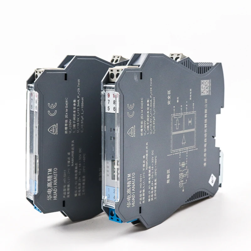 Electrical Explosion-proof Intrinsic Safety Barrier Analog 4-20mA Current Input Isolated Safety Barrier
Electrical Explosion-proof Intrinsic Safety Barrier Analog 4-20mA Current Input Isolated Safety Barrier