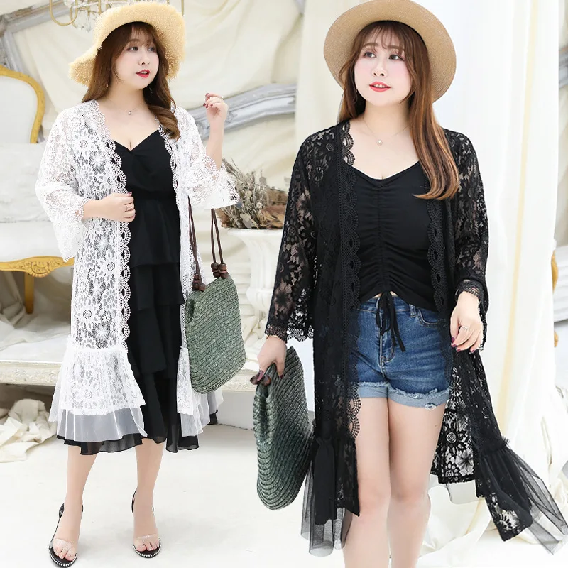 2019 Summer Wear New Style Fat Mm Extra Large WOMEN'S Dress Plus-sized Lace Cardigan Sun Protection Clothing a Generation of Fat
2019 Summer Wear New Style Fat Mm Extra Large WOMEN'S Dress Plus-sized Lace Cardigan Sun Protection Clothing a Generation of Fat