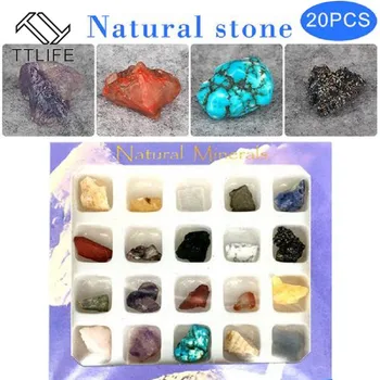 20pcs Irregular Tumbled Mini Ores Stone Collection Art Ornament Decoration Set Gifts Stones And Crystals Natural Stones Minerals
20pcs Irregular Tumbled Mini Ores Stone Collection Art Ornament Decoration Set Gifts Stones And Crystals Natural Stones Minerals