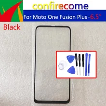 Écran tactile avant LCD de remplacement, lentille extérieure, pour Motorola Moto One Fusion + / One Fusion Plus / XT2067=