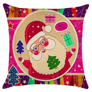 Hot Sale European Style Pillowcase Christmas Household Decor Pillow Cover Car Cushion Cover 45x45cm(17 inch x17 inch) pattern Sa 
Hot Sale European Style Pillowcase Christmas Household Decor Pillow Cover Car Cushion Cover 45x45cm(17 inch x17 inch) pattern Sa