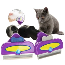 

Pet Cat Hair Removal Comb Dog Beauty Brush Puppy Kitten Cat Hair Shedding tools Cat Trimmer Comb Pets Grooming Tools Dog Comb