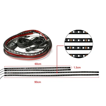 1 Pair Car Colorful Chassis Led Atmosphere Light Remote Control Sound Activated Flashing Warning Light
1 Pair Car Colorful Chassis Led Atmosphere Light Remote Control Sound Activated Flashing Warning Light