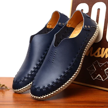Plus Size 38-46 NEW 2020 Genuine Leather Men Casual Shoes Brand Mens Loafers Moccasins Breathable Slip On Driving Shoes
Plus Size 38-46 NEW 2020 Genuine Leather Men Casual Shoes Brand Mens Loafers Moccasins Breathable Slip On Driving Shoes