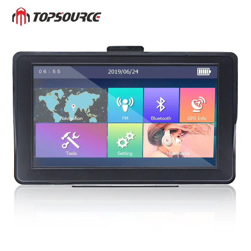 TOPSOURCE 7 inch Car Truck GPS Navigation 256M RAM 8gb Win CE6.0 FM Navigator Free Map For Europe/USA+Canada
TOPSOURCE 7 inch Car Truck GPS Navigation 256M RAM 8gb Win CE6.0 FM Navigator Free Map For Europe/USA+Canada