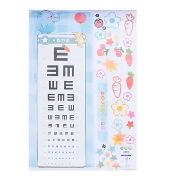 Wall Stickers Adorable Animal Pattern Visual Testing Chart Kids Eye Chart Wall Decoration for Students Kids Children
Wall Stickers Adorable Animal Pattern Visual Testing Chart Kids Eye Chart Wall Decoration for Students Kids Children