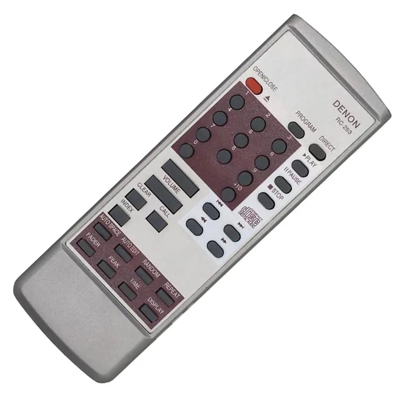 Remote Control for Denon CD Player RC-253 DCD790 DCD810 DCD815 DCD830 DCD1460 DCD1560 DCD1650 DCD2560 DCD2800 1015CD
Remote Control for Denon CD Player RC-253 DCD790 DCD810 DCD815 DCD830 DCD1460 DCD1560 DCD1650 DCD2560 DCD2800 1015CD