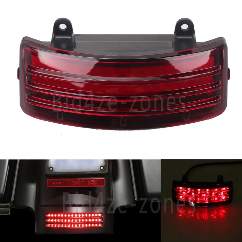 Red Tri-Bar 48 LED Rear Tail Brake Fender Tip Light For Harley Touring 14-18 Street Glide&Road Glide 15-18 Models 
Red Tri-Bar 48 LED Rear Tail Brake Fender Tip Light For Harley Touring 14-18 Street Glide&Road Glide 15-18 Models