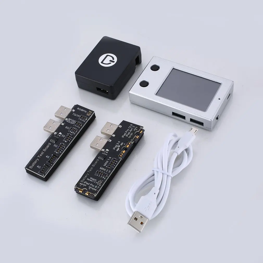 W18 Battery Test Box Battery Tester Repairing Tools Clear Cycles Activated Tool for iPhone 6 6S 7 8P Phone IPAD