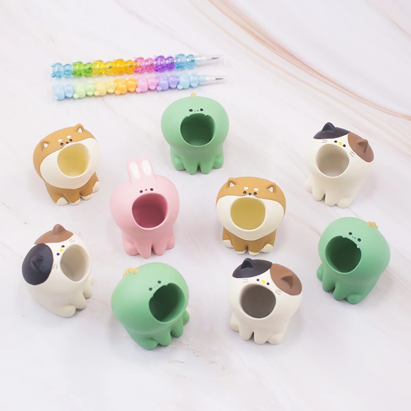 Cute Pen Holder Desk Organizer for Markers Storage Stand for Pens Organizer Pencil Holder for Desk Stationery Office Accessories 
Cute Pen Holder Desk Organizer for Markers Storage Stand for Pens Organizer Pencil Holder for Desk Stationery Office Accessories