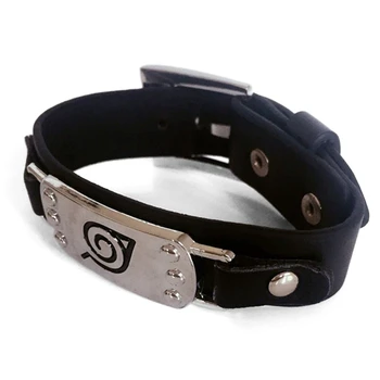 Anime Naruto Leaf Village Mark Badge Alloy Pu Leather Unisex Wristband Bracelet Cosplay Accessories Prop
Anime Naruto Leaf Village Mark Badge Alloy Pu Leather Unisex Wristband Bracelet Cosplay Accessories Prop