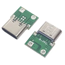 TYPE-C Female Double-sided Positive Plug-in Test Board USB 3.1 Type C With PCB Board Connector Charging Port For Electric toothb
TYPE-C Female Double-sided Positive Plug-in Test Board USB 3.1 Type C With PCB Board Connector Charging Port For Electric toothb