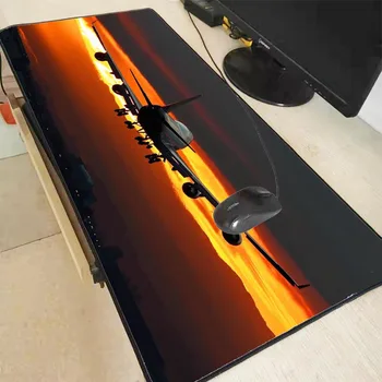 XGZ Aircraft Large Gaming Mouse Pad Lock edge Mouse Mat For Laptop Computer Desk Pad Keyboard Mat Mousepad for CSGO DOTA Gamer
XGZ Aircraft Large Gaming Mouse Pad Lock edge Mouse Mat For Laptop Computer Desk Pad Keyboard Mat Mousepad for CSGO DOTA Gamer