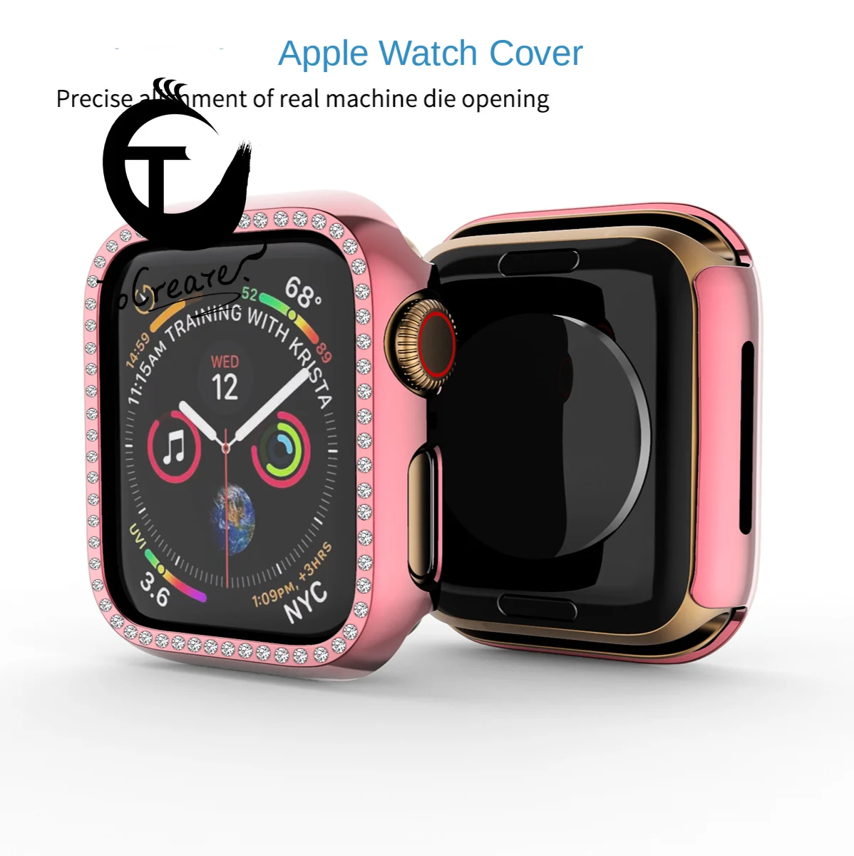 Apple Watch PC Protection Case Applicable to Apple Watch 2/3/4 Anti-Knock Jewelled Shell All-around Protection Rhinestone Design
Apple Watch PC Protection Case Applicable to Apple Watch 2/3/4 Anti-Knock Jewelled Shell All-around Protection Rhinestone Design