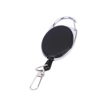 Retractable Pull Badge Reel ABS Plastic ID Lanyard Name Tag Card Badge Holder Reels Recoil Belt Key Ring Chain Clips 
Retractable Pull Badge Reel ABS Plastic ID Lanyard Name Tag Card Badge Holder Reels Recoil Belt Key Ring Chain Clips