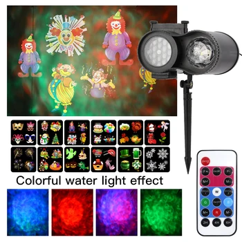 12 Slides Ocean Wave LED Snowflake Spotlight Waterproof IP66 Outdoor Christmas Projector Light With Remote Control For Birthday
12 Slides Ocean Wave LED Snowflake Spotlight Waterproof IP66 Outdoor Christmas Projector Light With Remote Control For Birthday
