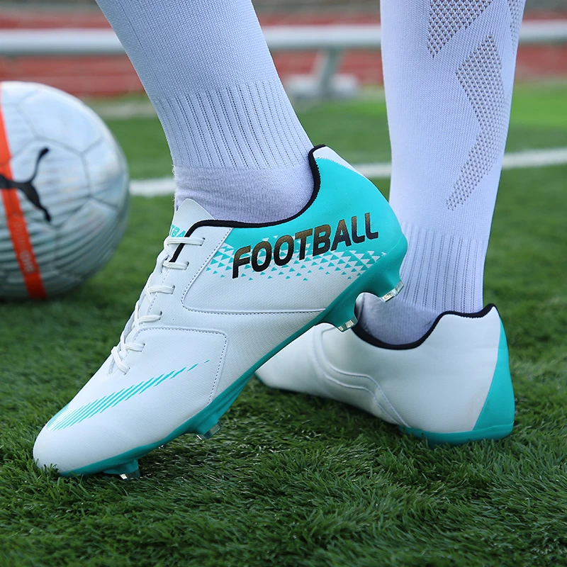LION SCREAM Football Shoes Professional Soccer Cleats Kids Men krampon futbol orjinal Outdoor Football Sneakers ayakkabi Size 47
LION SCREAM Football Shoes Professional Soccer Cleats Kids Men krampon futbol orjinal Outdoor Football Sneakers ayakkabi Size 47
