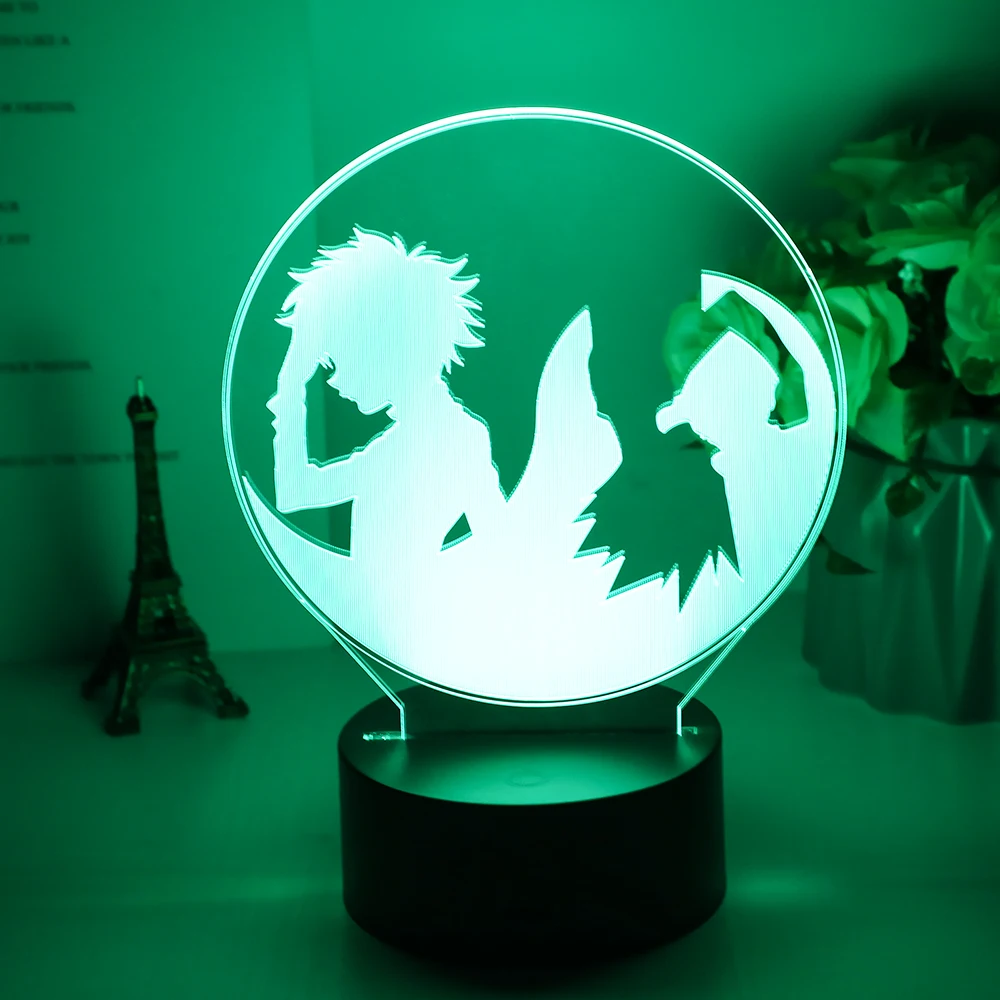 Led Night Light Anime Hunter X Hunter Gon Freecss and Killua Zoldyck Illusion Nightlight for Child Bedroom Decor Desk Lamp Gift
Led Night Light Anime Hunter X Hunter Gon Freecss and Killua Zoldyck Illusion Nightlight for Child Bedroom Decor Desk Lamp Gift