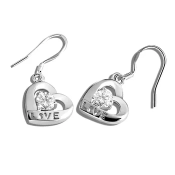 New fashion long double star earrings.Solid 925 sterling silver women ovely mickey silver earrings for girls.silver jewellery 
New fashion long double star earrings.Solid 925 sterling silver women ovely mickey silver earrings for girls.silver jewellery