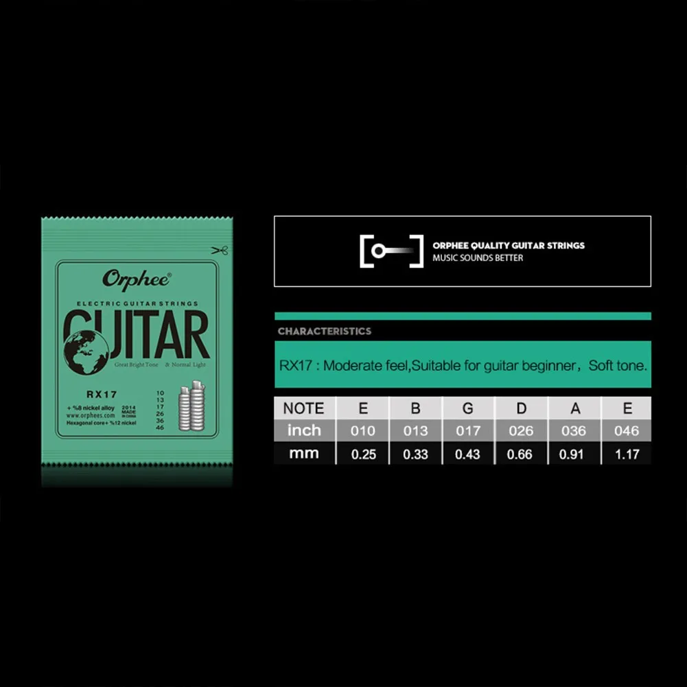 Guitars Parts 9-42/10-46/11-50 Gauges Musical Instruments Electric Guitar Strings Strings 2021 High Quality Music NEW
Guitars Parts 9-42/10-46/11-50 Gauges Musical Instruments Electric Guitar Strings Strings 2021 High Quality Music NEW