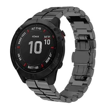 Bracelet Band For Garmin Fenix 6X/6X Pro Replacement 26MM Stainless Steel Watch Strap for Garmin Fenix 6X Pro Watchband Wrist
Bracelet Band For Garmin Fenix 6X/6X Pro Replacement 26MM Stainless Steel Watch Strap for Garmin Fenix 6X Pro Watchband Wrist