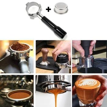Bottomless Bottomless Coffee Handle Handle For Breville With Filter Basket
Bottomless Bottomless Coffee Handle Handle For Breville With Filter Basket