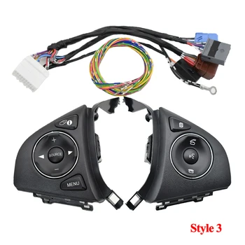 Steering Wheel Control Switch Buttons Car Styling Audio Radio Remote Cruise Control Button with wires for H-onda 2015-2018
Steering Wheel Control Switch Buttons Car Styling Audio Radio Remote Cruise Control Button with wires for H-onda 2015-2018