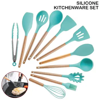 9/10/12PCS Heat Resistant Kitchen Non-Stick Cooking Utensils Baking Tools Silicone Kitchenware Utensils Set With Storage Box
9/10/12PCS Heat Resistant Kitchen Non-Stick Cooking Utensils Baking Tools Silicone Kitchenware Utensils Set With Storage Box