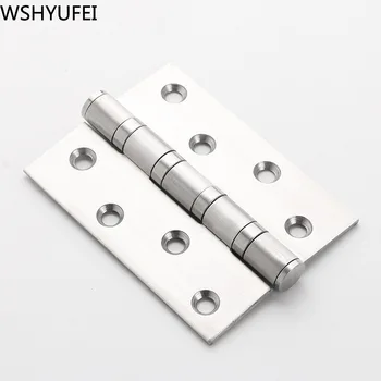 Direct stainless steel mute flat hinge door loose-leaf 4 inch hinge home decoration door and window folding accessories
Direct stainless steel mute flat hinge door loose-leaf 4 inch hinge home decoration door and window folding accessories