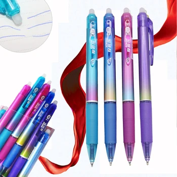 Erasable Ballpoint Pen Colorful Press Magic Erasable Pen 0.5mm Blue Ink Pen for Office School Writing Supply Students Stationery
Erasable Ballpoint Pen Colorful Press Magic Erasable Pen 0.5mm Blue Ink Pen for Office School Writing Supply Students Stationery