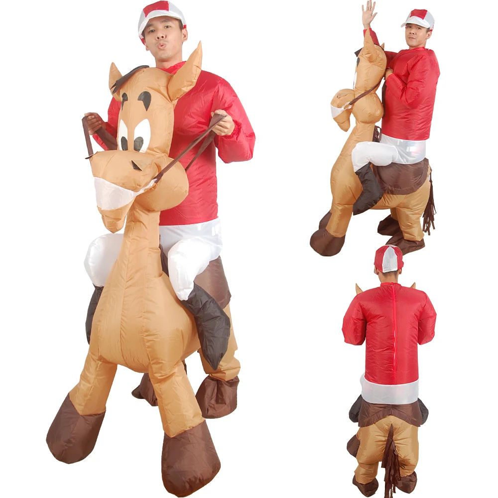 Adult Donkey Inflatable Costume Halloween Dinosaur Cosplay Animal Anime Fancy Dress Riding On Dino Air Blow Up Carnival Costumes
Adult Donkey Inflatable Costume Halloween Dinosaur Cosplay Animal Anime Fancy Dress Riding On Dino Air Blow Up Carnival Costumes