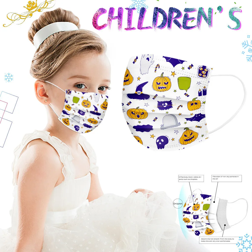 10/20/30/40PC Kids Mask Disposable Face Masks Dustproof Breathable Protection Masque Halloween Printing Windproof Mascarilla
10/20/30/40PC Kids Mask Disposable Face Masks Dustproof Breathable Protection Masque Halloween Printing Windproof Mascarilla