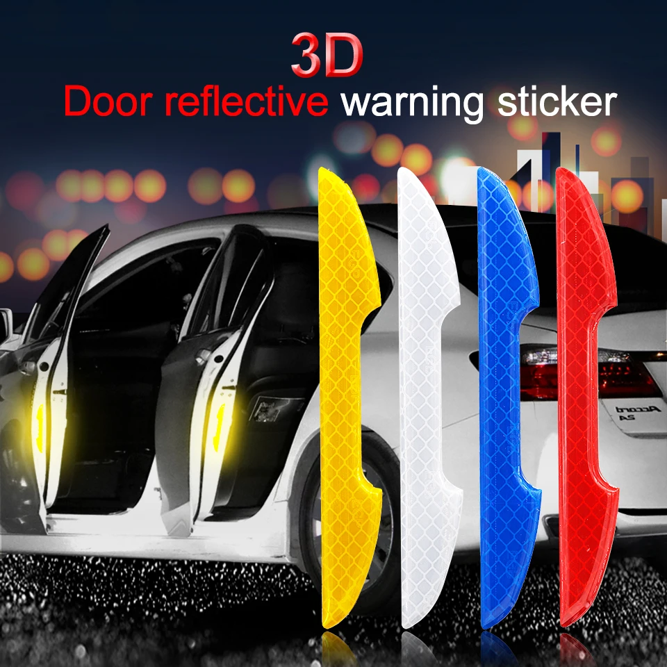 Car Reflective Strip Anti-collision Warning Sticker Safety Mark Scratch-proof Tape For Bus Motorcycle Reflective Door Sticker
Car Reflective Strip Anti-collision Warning Sticker Safety Mark Scratch-proof Tape For Bus Motorcycle Reflective Door Sticker