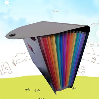 12 Pockets Large Capacity Accordion Shape Expanding Expansion File Folders A4 Organizer Bag Box with Lid for Document Test Paper
12 Pockets Large Capacity Accordion Shape Expanding Expansion File Folders A4 Organizer Bag Box with Lid for Document Test Paper