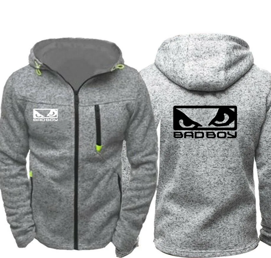 2020 Spring and Autumn Long Sleeves Hoodies Fleece MMA Badboy Bad Boy Zipper printing Casual Sweatshirts
2020 Spring and Autumn Long Sleeves Hoodies Fleece MMA Badboy Bad Boy Zipper printing Casual Sweatshirts
