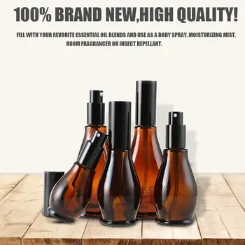 Empty Dropper Bottle Amber essential oil Glass Aromatherapy Drop Pipette Brown Refillable Liquid 50/100ml For massage Bottl G6U8
Empty Dropper Bottle Amber essential oil Glass Aromatherapy Drop Pipette Brown Refillable Liquid 50/100ml For massage Bottl G6U8