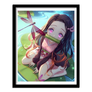 5D DIY Diamond Painting Cartoon Kit Nezuko Kamado Anime Diamond Embroidery Full Sqaure/Round Diamond Mosaic Decoration gift
5D DIY Diamond Painting Cartoon Kit Nezuko Kamado Anime Diamond Embroidery Full Sqaure/Round Diamond Mosaic Decoration gift