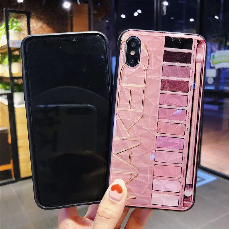 Woman Makeup 3D Diamond Phone Case For iPhone 6s Soft TPU Makeup Pattern Sexy Girl Glitter Case For iPhone 7 8Plus X XR Xs Max
Woman Makeup 3D Diamond Phone Case For iPhone 6s Soft TPU Makeup Pattern Sexy Girl Glitter Case For iPhone 7 8Plus X XR Xs Max