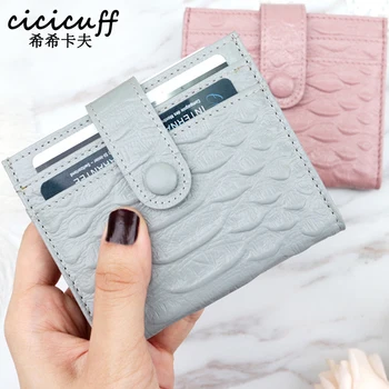 Ultra-thin Card Holder Women Leather Wallet Multi-card Crocodile Pattern Wallet Cowhide Card Protector ID Bank Credit Card Case
Ultra-thin Card Holder Women Leather Wallet Multi-card Crocodile Pattern Wallet Cowhide Card Protector ID Bank Credit Card Case