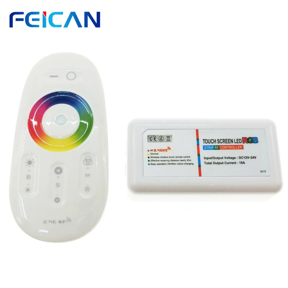 DC12-24V 2.4G RGB Group Wifi LED Controller Touch Pad RF Remote controller By Android and IOS APP For 3528 5050 RGB LED Strip
DC12-24V 2.4G RGB Group Wifi LED Controller Touch Pad RF Remote controller By Android and IOS APP For 3528 5050 RGB LED Strip