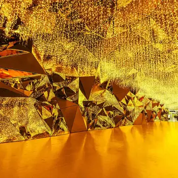 Copper Wire US Regulations Romantic Durable LED Curtain Icicle String Light Decorative Fairy Light Fairy String Light
Copper Wire US Regulations Romantic Durable LED Curtain Icicle String Light Decorative Fairy Light Fairy String Light