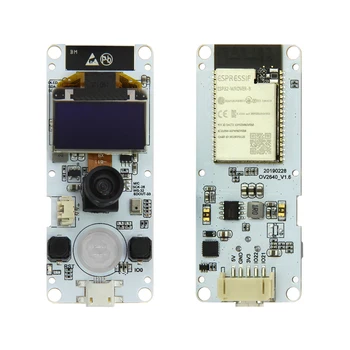TTGO T-Camera ESP32 Fish-eye wide angle lens Camera WROVER & PSRAM Camera Module ESP32-WROVER-B OV2640 Camera Module 0.96
TTGO T-Camera ESP32 Fish-eye wide angle lens Camera WROVER & PSRAM Camera Module ESP32-WROVER-B OV2640 Camera Module 0.96