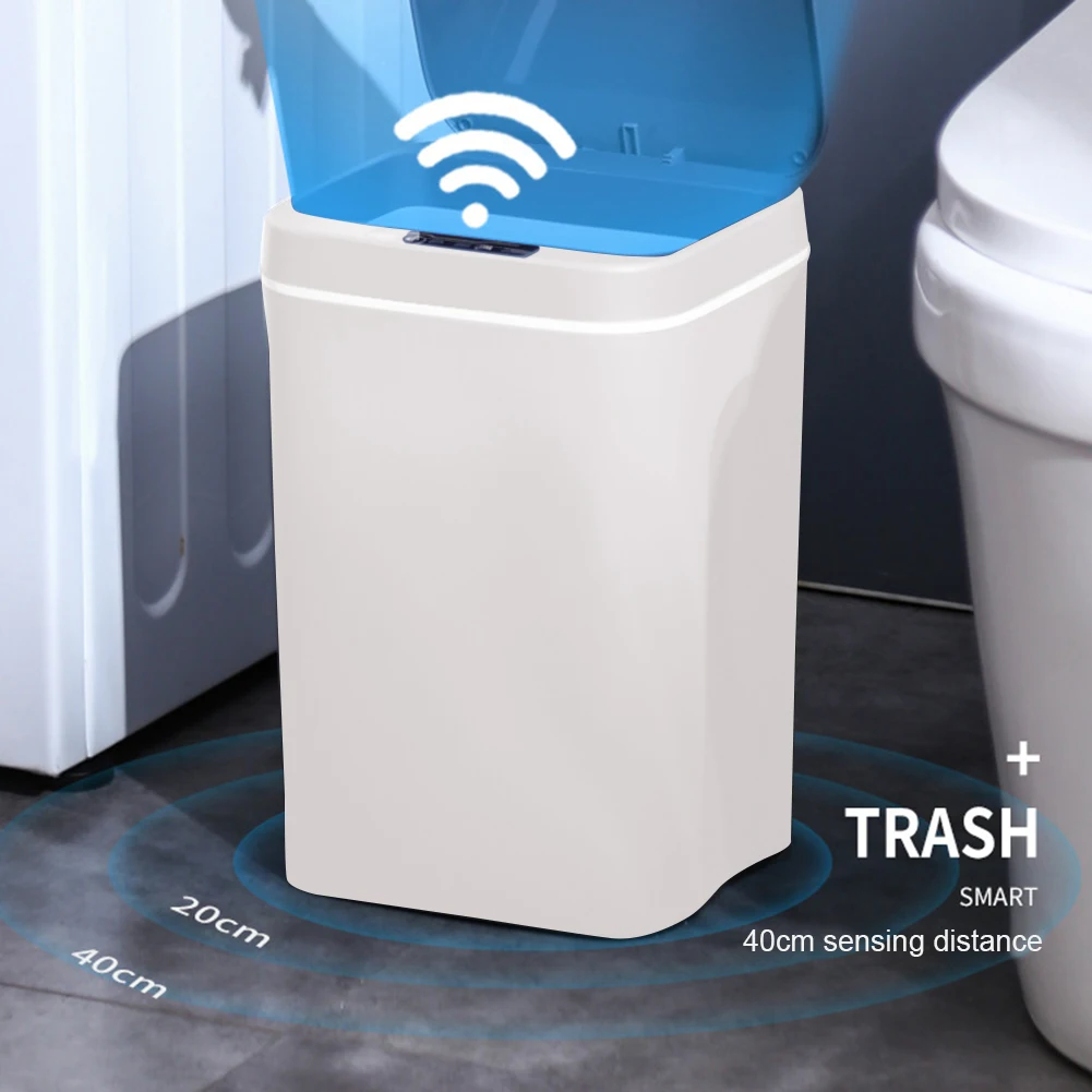 Smart Trash Can Intelligent Garbage Bin with Cover Fully Automatic Trash Can #W0
Smart Trash Can Intelligent Garbage Bin with Cover Fully Automatic Trash Can #W0