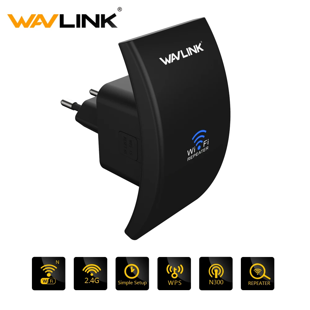 Wavlink Wi-Fi AP/Repeater N300 2.4G 300 Mbps long range signal amplifier with 2 antennas for router wireless internet access
Wavlink Wi-Fi AP/Repeater N300 2.4G 300 Mbps long range signal amplifier with 2 antennas for router wireless internet access